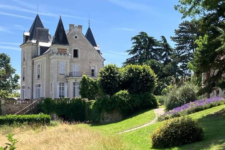 Château pour 15 personnes en Indre-et-Loire