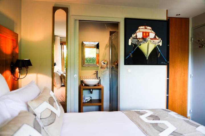 Maison d’hôte pour 2 personnes, avec jacuzzi et jardin ainsi que piscine et sauna à Lège-Cap-Ferret - 3