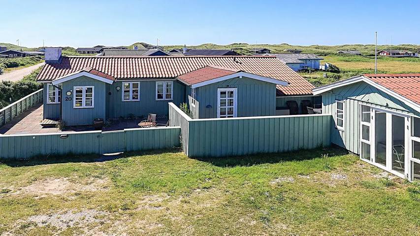 Ferienhaus für 7 Personen, mit Whirlpool und Terrasse sowie Sauna in Løkken