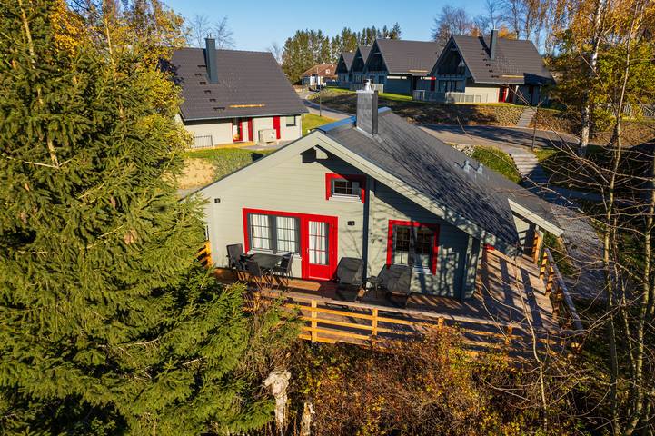 Ferienhaus für 2 Personen, mit Ausblick und Terrasse sowie Garten und Sauna, mit Haustier im Harz