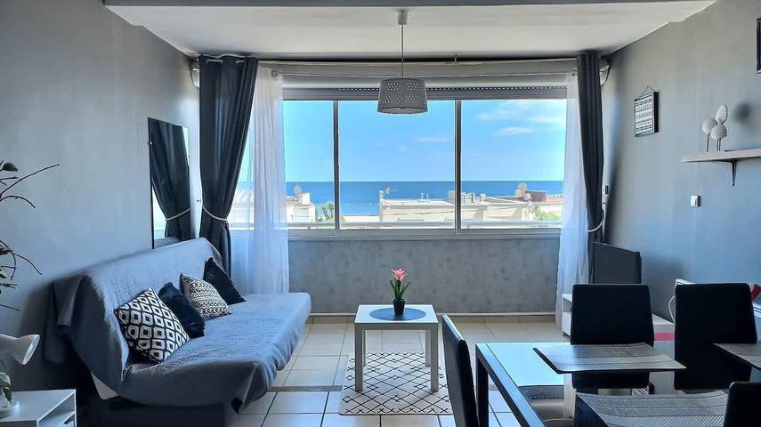 Studio pour 4 personnes, adapté aux familles à Valras-Plage
