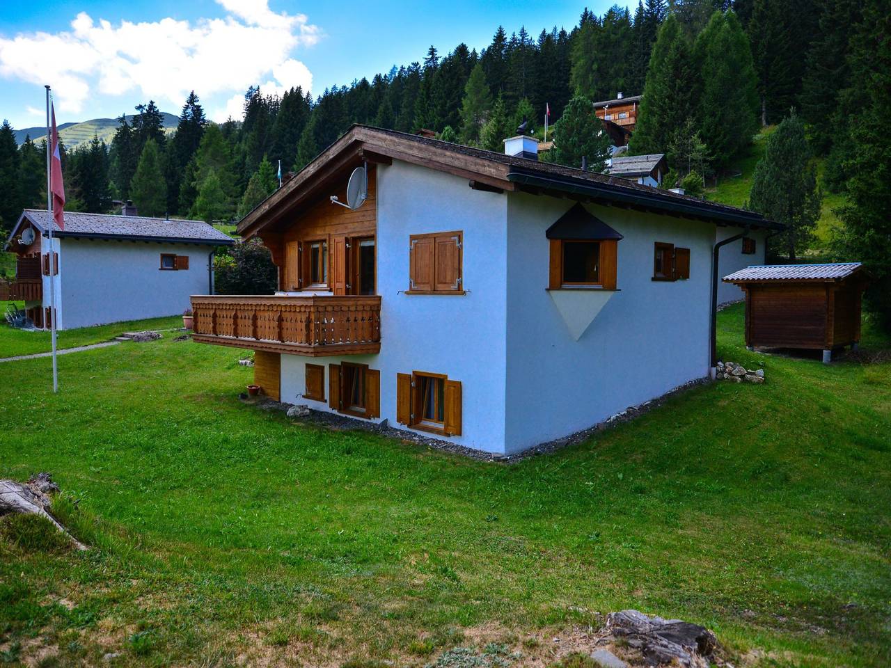 Chalet Brambrüesch in Churwalden, Plessur Alpen