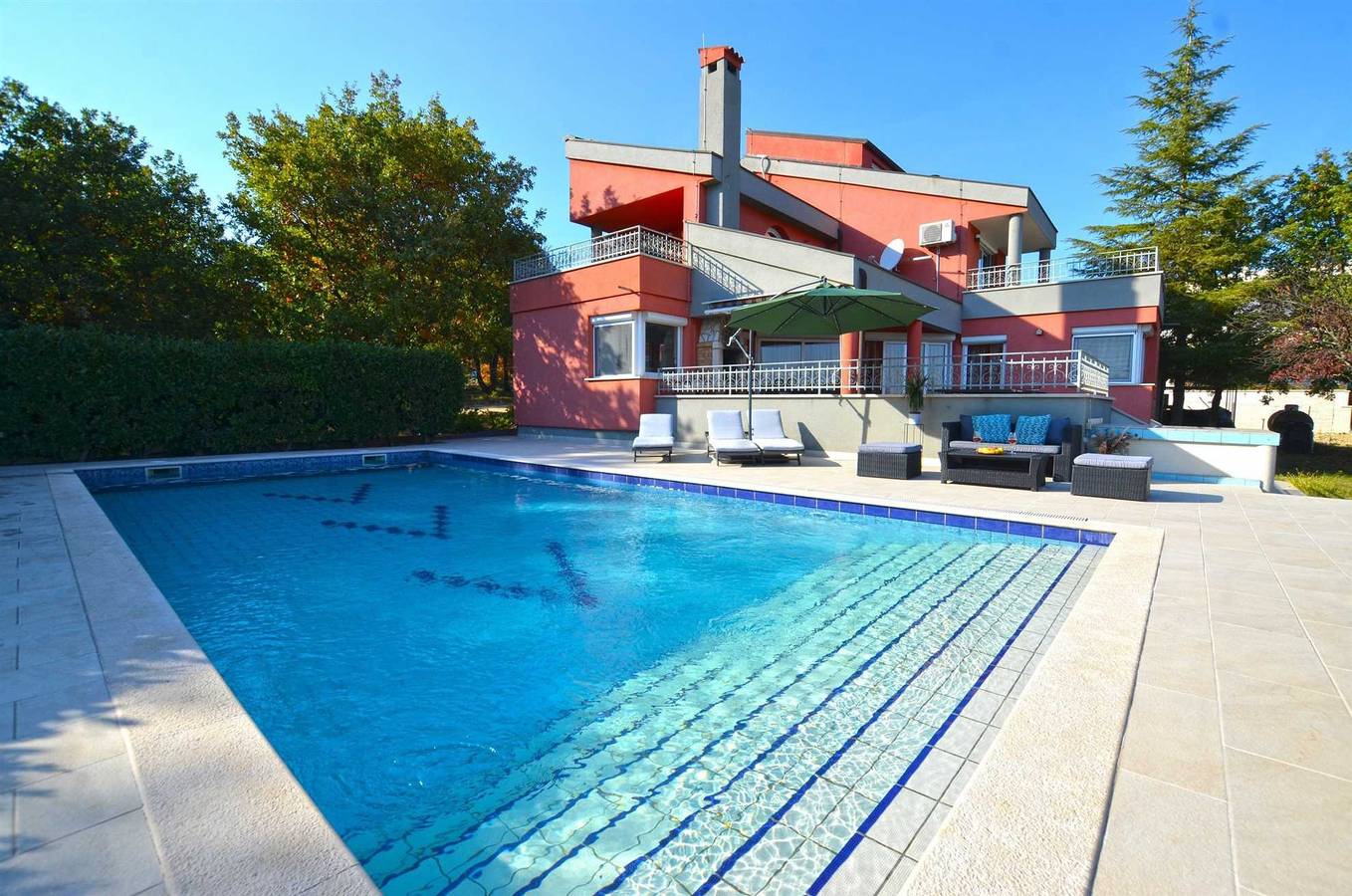 Casa Rubino mit Pool in Rovinjsko Selo, Rovinj