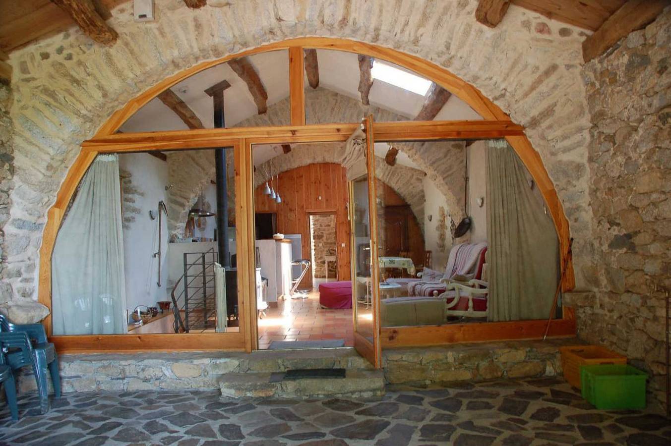 Gîte für 7 Personen mit Terrasse in Castelnau-de-Brassac, Lacaune und Umgebung