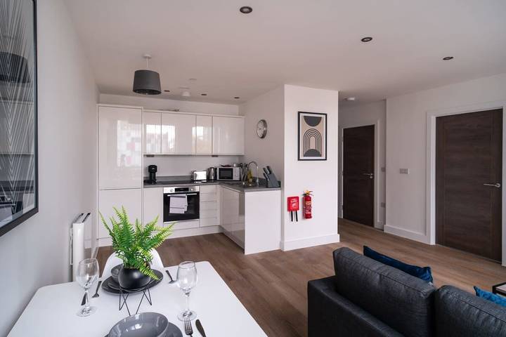 Apartamento entero, Stay Zeni, Alexandra Rise Manchester Chic 1Br Flat in Gran Mánchester