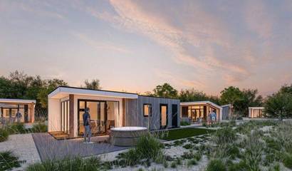 Ferienhaus für 2 Personen, mit Balkon/Terrasse und Terrasse sowie Sauna in Zeeland