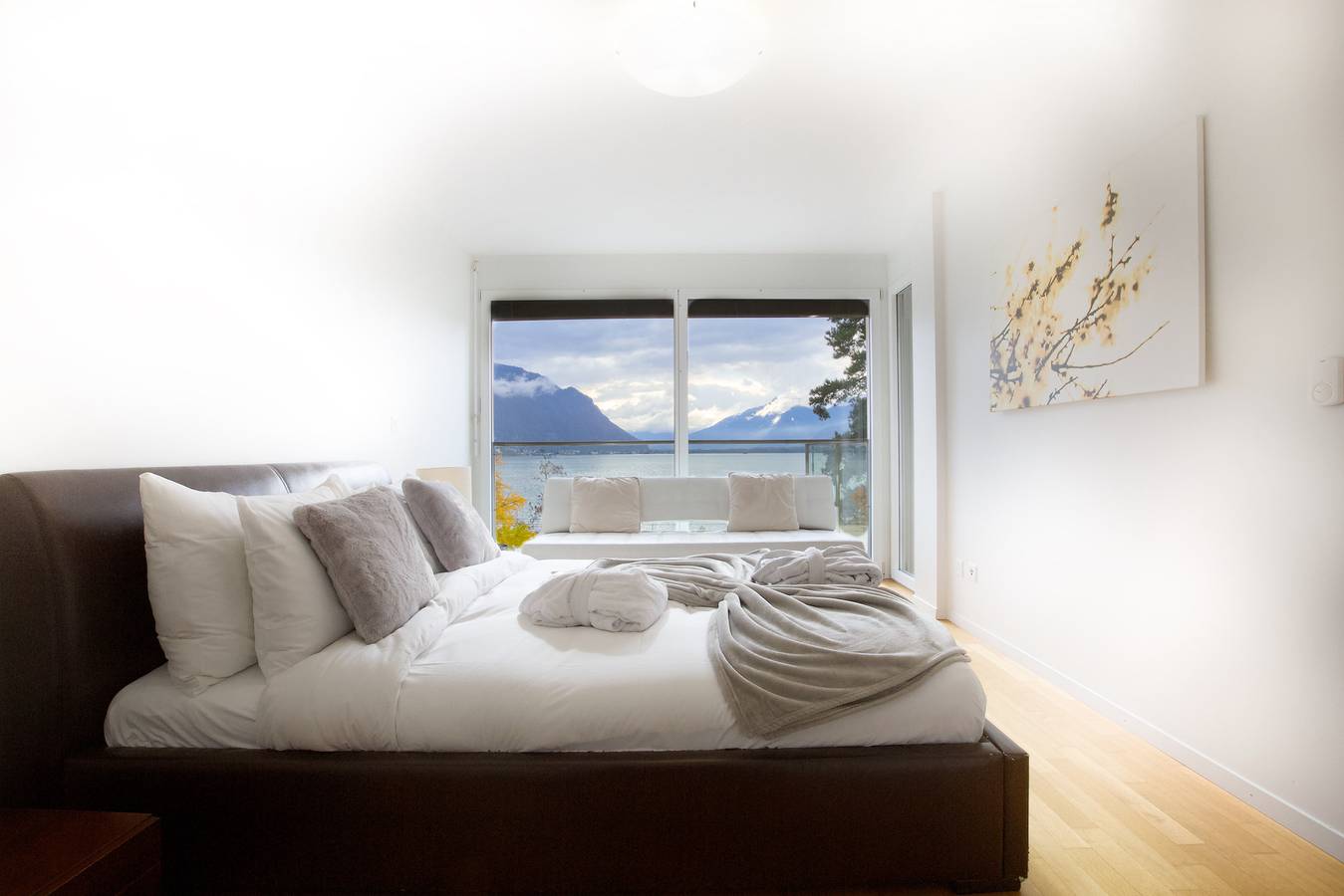 Ganze Wohnung, Swiss Hotel Apartments Montreux 1 Bedroom Lake View and Spa C2.4 in Montreux, Genfer See