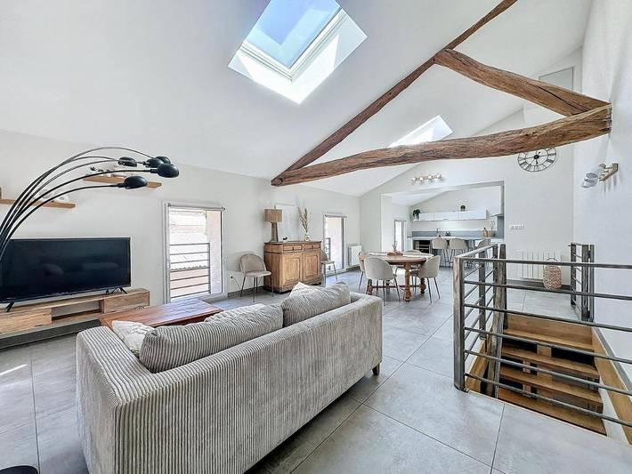 Location de vacances pour 6 personnes, avec terrasse, animaux acceptés à Châtillon-sur-Chalaronne - 3