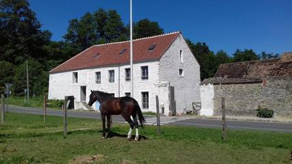 Gîte pour 4 personnes, avec vue et jardin, animaux acceptés à Villiers-le-Bâcle