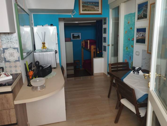 Apartamento entero, Apartamento 'I Due Soli' con vistas al mar, Wi-Fi y aire acondicionado in Santa Cesarea Terme, Provincia de Lecce