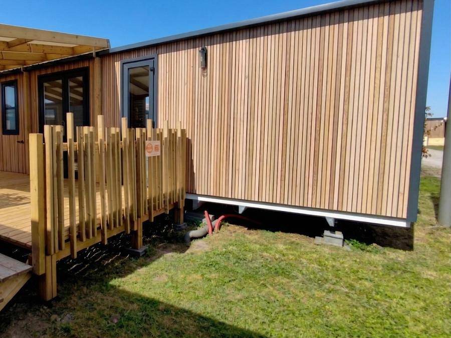 Camping La Prairie - Mobilhome 6 personnes - Confort Plus - Tv - Lv in Le Crotoy, Région d'Abbeville