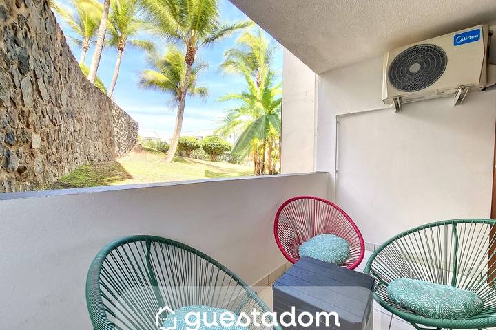 Studio für 3 Personen, mit Balkon und Garten - 1