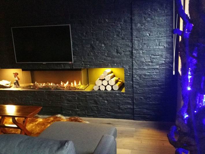 Appartement entier, Appartement 'Borredà' mit Kaminofen in Borredà, Pyrénées catalanes