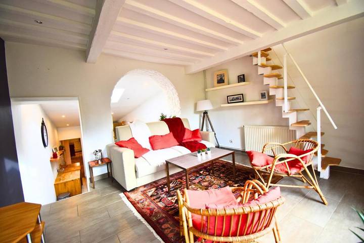 Appartement de vacances pour 8 personnes, avec Terrasse et Jardin