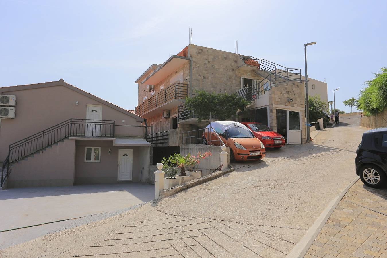 Cijeli apartman, Dvosobni apartman s terasom i pogledom na more Brela, Makarska A-789-a in Makarska rivijera