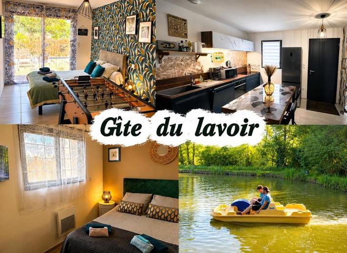Location de vacances pour 8 personnes, avec Terrasse ainsi que Jardin et Vue à Gy-en-Sologne