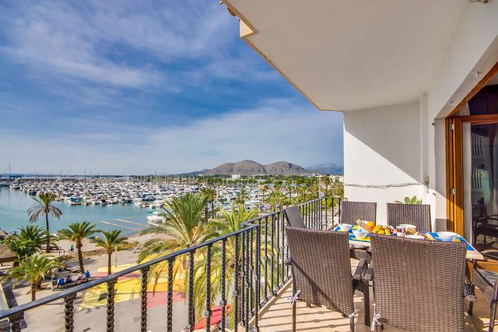 Ferienwohnung für 4 Personen, mit Balkon in Port d'Alcúdia
