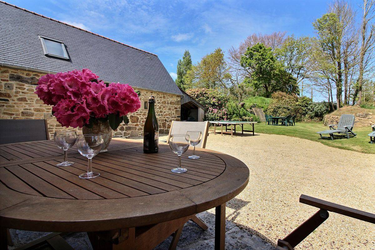 Le Macareux in Saint-Quay-Perros, Rosa Granitküste