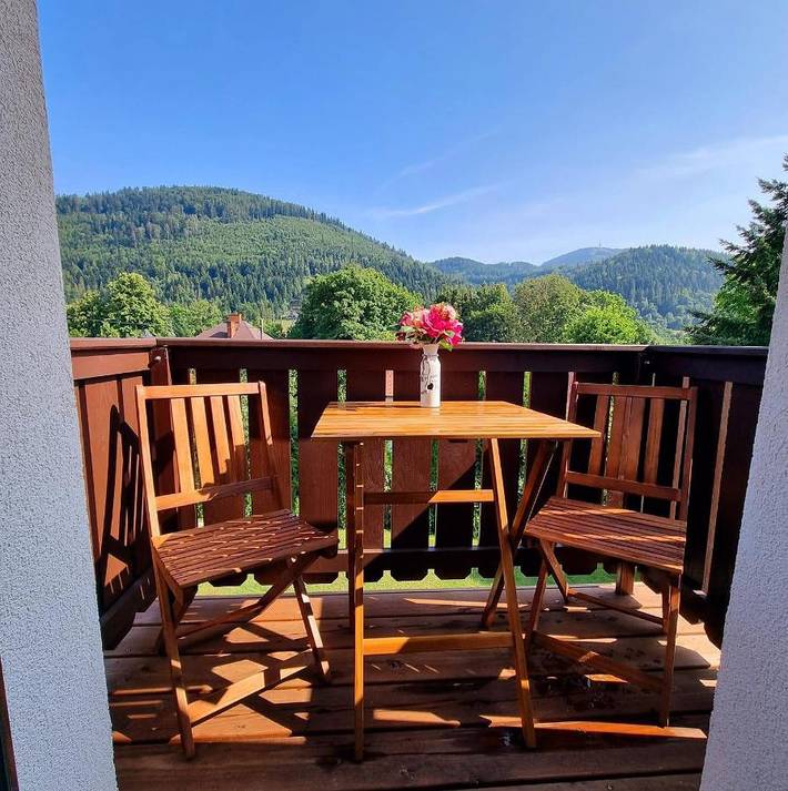 Maison d’hôte pour 2 personnes, avec Balcon et Terrasse ainsi que Jardin et Vue dans Silésie