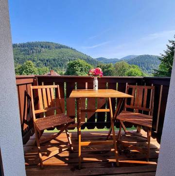Maison d’hôte pour 2 personnes, avec jardin ainsi que vue et terrasse, animaux acceptés en Pologne
