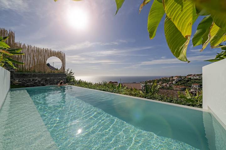 Casa da Vargem Ii, with swimming pool in Pináculo, Ponta do Sol