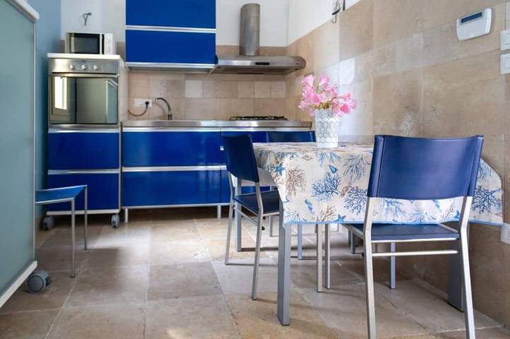 Villa Sole 20 meters from the sea of Punta Prosciutto in Porto Cesareo, Golfe de Tarente