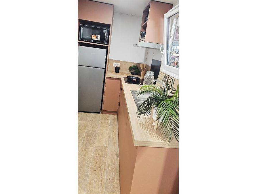 Flower Camping Le Pont du Tarn - Mobilhome 6 personas - Nuevo// Mobil-home Oasis Premium 37m² - 3 dormitorios + Lv + Clim + Plancha 4/6 pers in Florac-Trois-Rivières, Cevenas