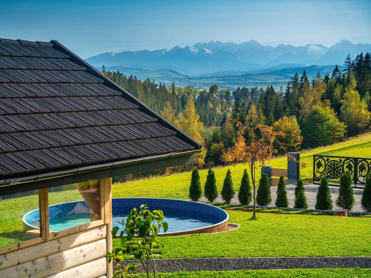 Mit Entspannung im Jacuzzi in Nowy Targ, Karpaten (Polen)