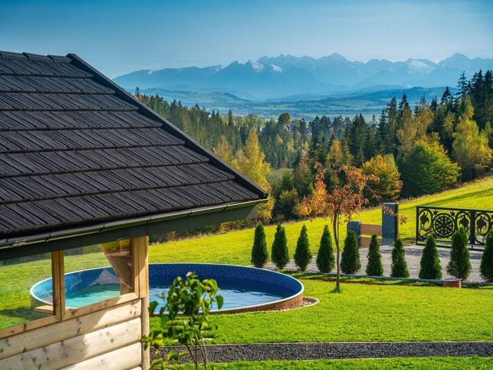 Mit Entspannung im Jacuzzi in Nowy Targ, Karpaten (Polen)