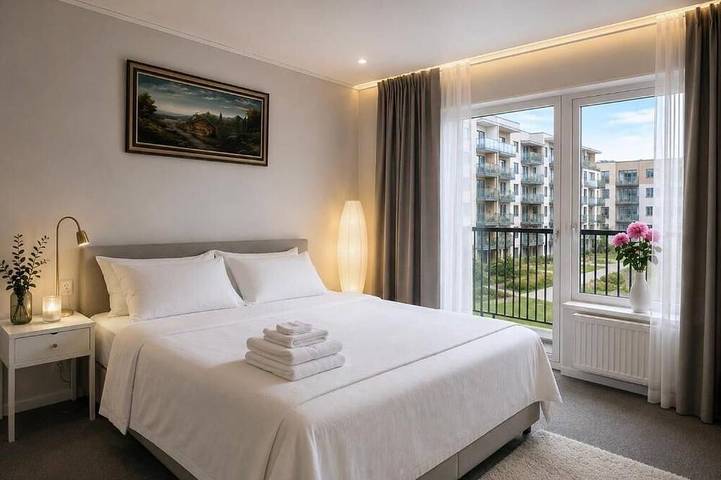 Ferienwohnung für 3 Personen, mit Balkon - 1