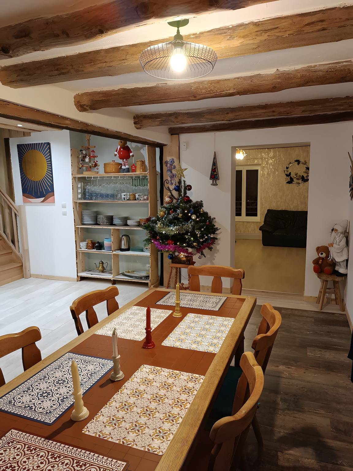 Gîte "Chez Jf et Isa": Mountain Views, Private Terrace, and Wi-Fi in Bussang, Parc naturel régional des Ballons des Vosges