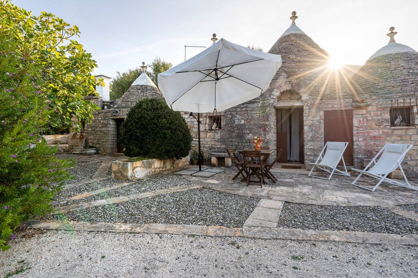 Villa 'Trullo Relax' with Private Terrace, Wi-Fi and Air Conditioning in Monopoli, Bari Province