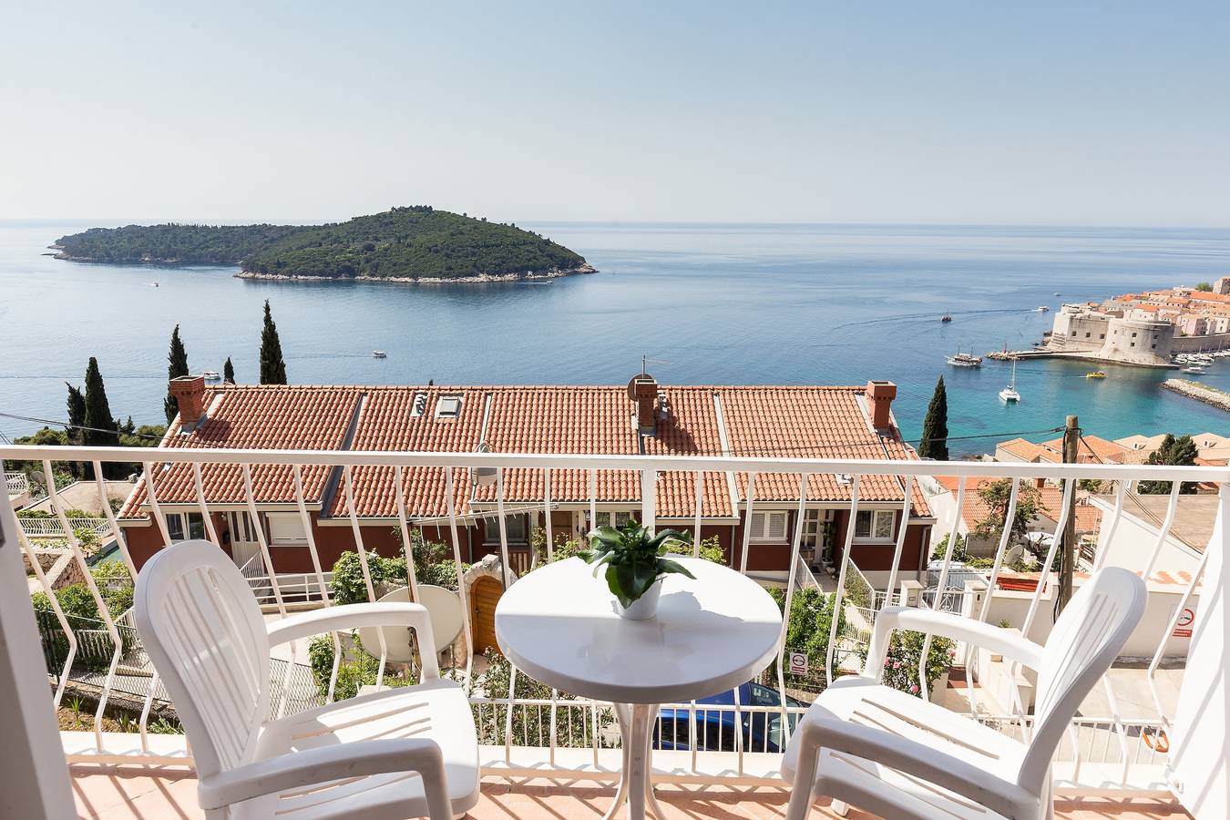 Ganze Wohnung, Ferienwohnung für 2 Personen mit Balkon in Dubrovnik, Grad Dubrovnik