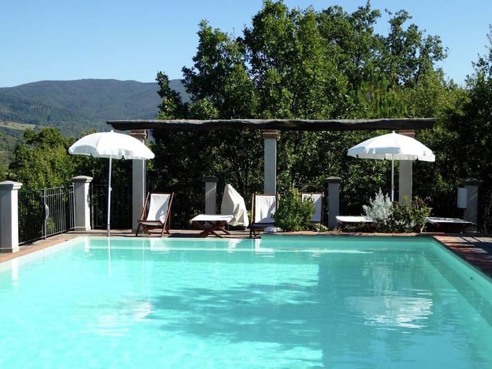 Casa vacanze a Montecarelli con piscina in Barberino di Mugello, Firenze province