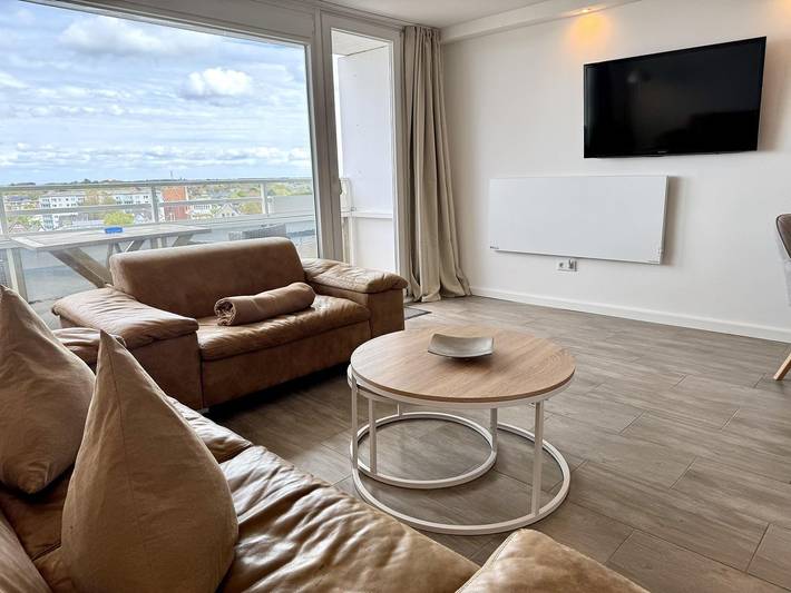 Ganze Wohnung, Falkennest – Modernes, zentrales App. mit Balkon, Pkw-Stellplatz, Wlan. in Westerland, Sylt (Gemeinde)