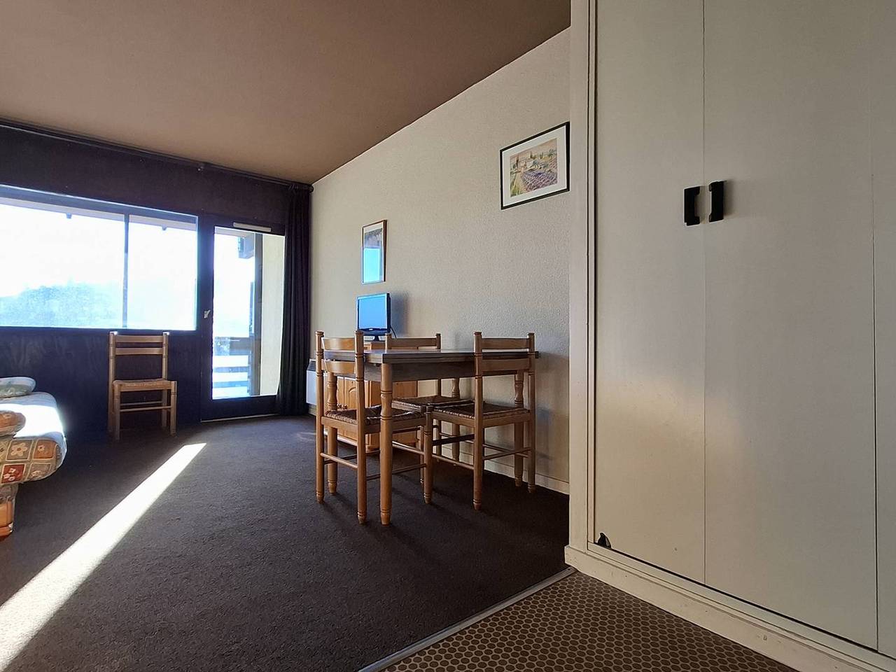 Estudio entero, Estudio Cabina para 4 en Estación con Vista a las Pistas in Bolquère, Parque Natural Regional de los Pirineos Catalanes