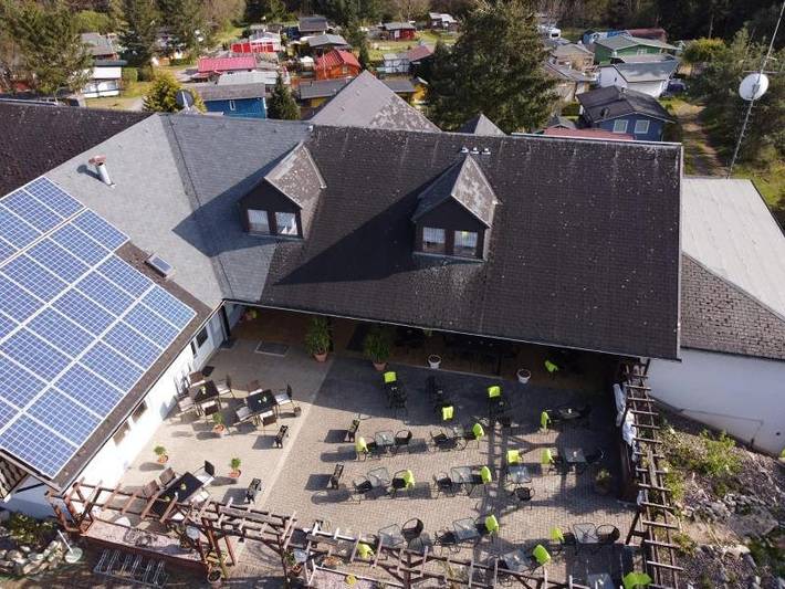 Hôtel pour 2 personnes, avec terrasse et vue, animaux acceptés