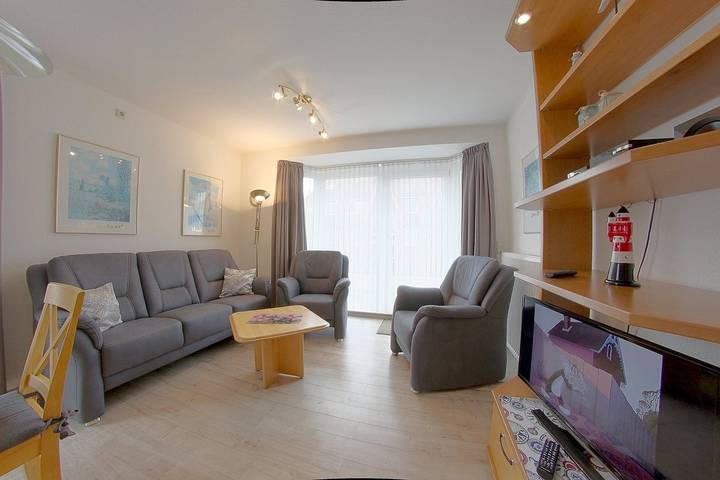 Ferienwohnung für 4 Personen, mit Balkon, mit Haustier an der Nordsee - 2