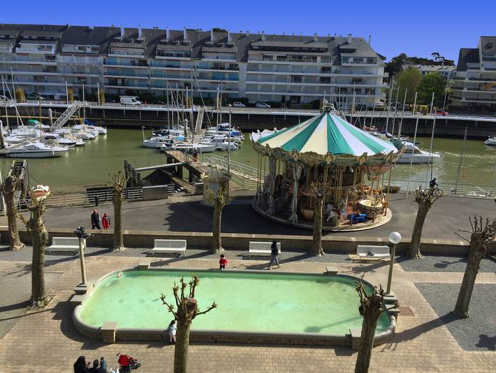Gîte pour 4 personnes, avec Balcon et Vue dans Plage du Nau