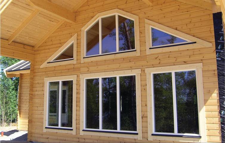 Ferienhaus für 8 Personen, mit Terrasse und Garten sowie Sauna, mit Haustier am Bolmen