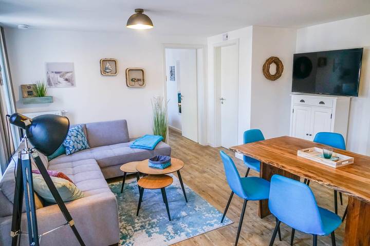 Apartamento vacacional entero, Fewo 5, Dusche, Wc, 1 Schlafraum in Tossens, Butjadingen