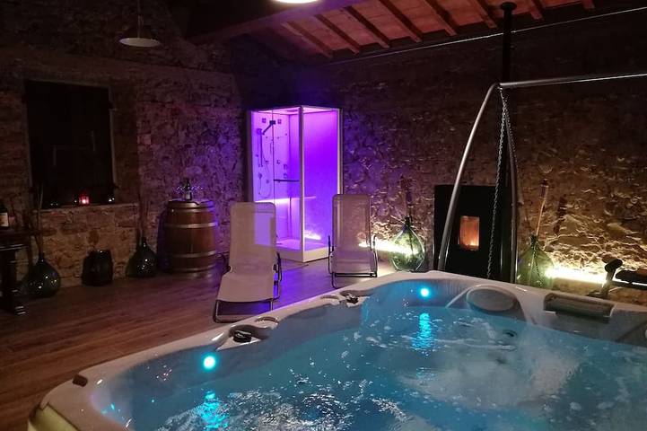 Villa for 8 personer, med jacuzzi og hage - 1
