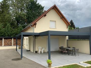 Gîte pour 7 personnes, avec jardin et vue à Artolsheim