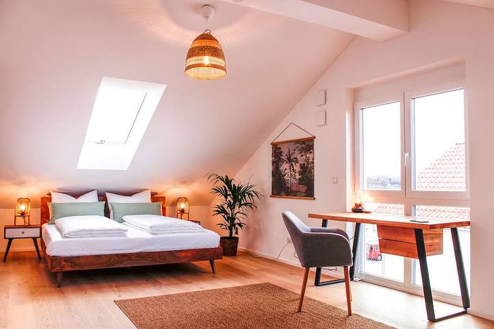 Ferienhaus für 8 Personen, mit Garten