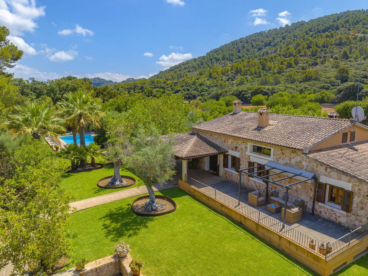 Villa Ca Na Rossa in Campanet, Interior de Mallorca