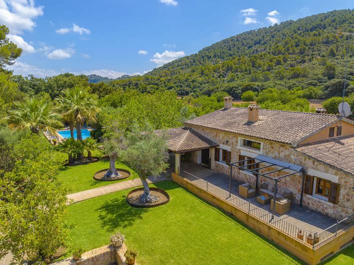 Casa de vacaciones para 8 personas, con jardín y terraza en Campanet