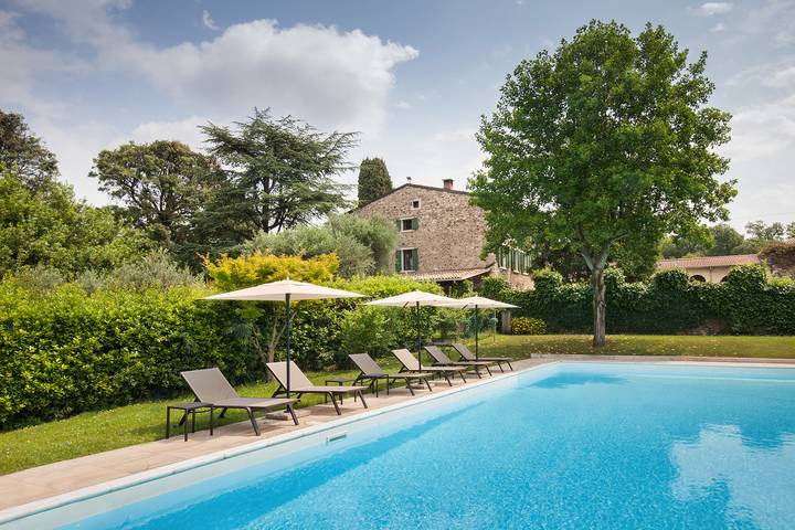 Ferienhaus für 12 Personen, mit Terrasse und Garten in Cavaion Veronese