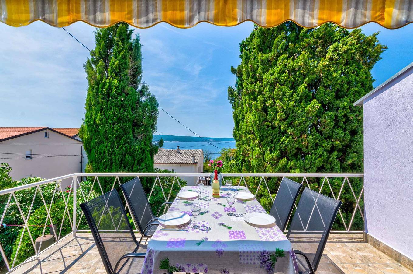 Ganze Ferienwohnung, Ferienwohnung mit Balkon und Meerblick  in Dramalj, Primorje-Gorski Kotar