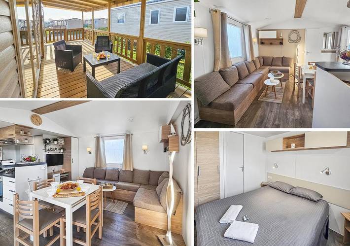 Location de vacances pour 6 personnes, avec jardin et bassin pour enfant ainsi que jacuzzi et piscine à Litteau - 2