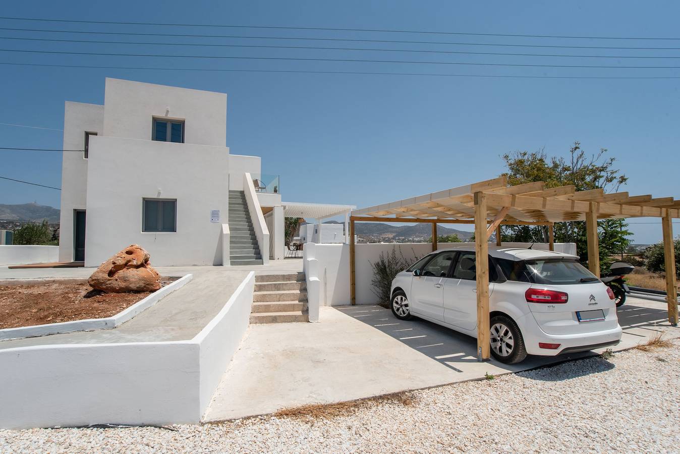 Entire studio, Studio Apartment 'Villa Anastasio' with Sea View, Wi-Fi and Air Conditioning in Paros
